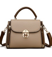 New Design Fashion Shoulder For Women Ladies Crossbody Hand Bags Luxury Purses And Handbags New(khaki)